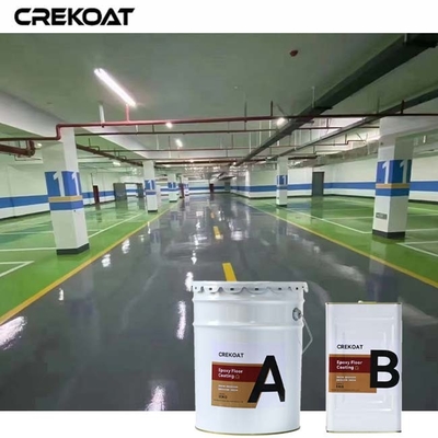 Parking przemysłowy Epoxy powłoka podłogowa Epoxy zaprawa zaprawy betonu