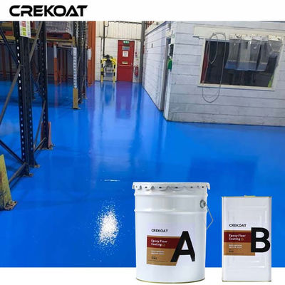 High Gloss Self Leveling Epoxy Floor Coating with 5:1 Mix Ratio and 12 Months Shelf Life in 20Kg/Bucket