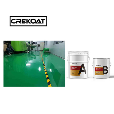 Niski poziom VOC przemysłowa powłoka epoksydowa podłogowa stopnia 2 opakowanie Epoxy Floor Paint Seamless