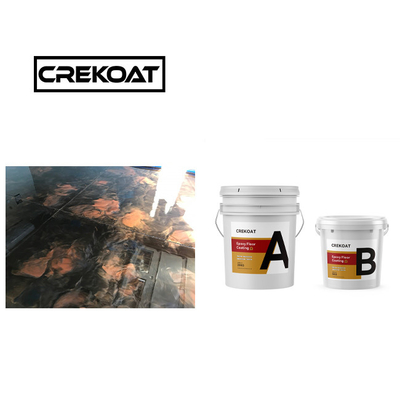 Nacreous High Gloss Metallic Epoxy Floor Coating Egzotyczny wygląd
