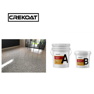 Alifatyczna powłoka podłogowa poliasparatyczna Solid zero VOC Polymer Beton powłoka