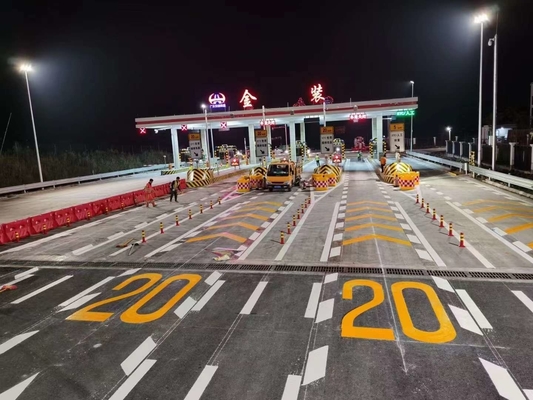 Gorąco roztopiony termoplastyczny farba oznaczania dróg Biała linia 1 mm Długa Trwała