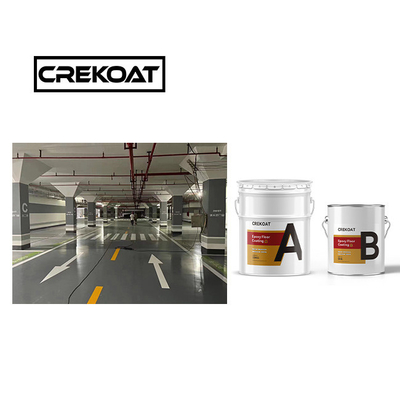 Niski poziom VOC przemysłowa powłoka epoksydowa podłogowa stopnia 2 opakowanie Epoxy Floor Paint Seamless