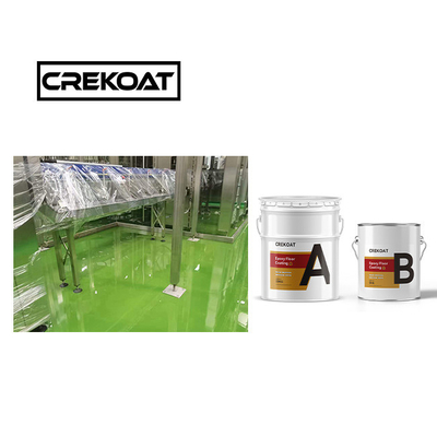 Niski poziom VOC przemysłowa powłoka epoksydowa podłogowa stopnia 2 opakowanie Epoxy Floor Paint Seamless