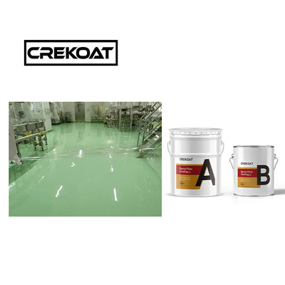 Niski poziom VOC przemysłowa powłoka epoksydowa podłogowa stopnia 2 opakowanie Epoxy Floor Paint Seamless