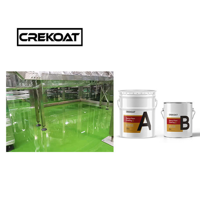 Glossy Epoxy Floor Paint 3mm Spray Epoxy Top Coat dla obszarów o dużym natężeniu ruchu