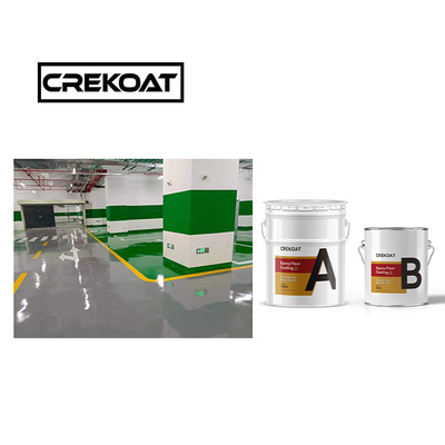 Spray Heavy Duty Industrial Epoxy Floor Coating Wysoki połysk Niski zapach