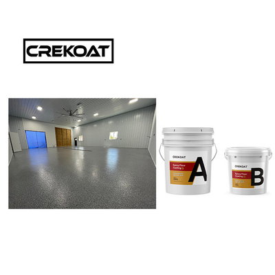 Nieżółtająca Polyaspartic Clear Coat High Gloss Polyaspartic Beton Coating