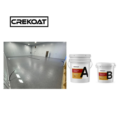 Nieżółtająca Polyaspartic Clear Coat High Gloss Polyaspartic Beton Coating