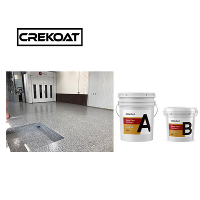 1 mm Roller Chemically Resistant Beton Coating Tough Polymer Cement Coating