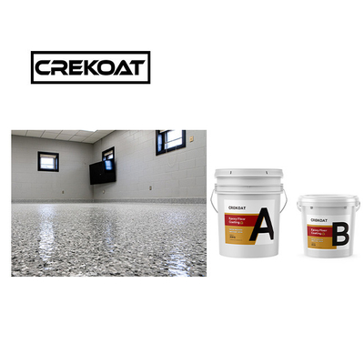 Alifatyczna powłoka podłogowa poliasparatyczna Solid zero VOC Polymer Beton powłoka