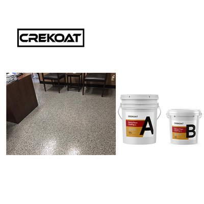 Polyaspartic Dekoracyjna farba epoxy podłogowa bezszwowa płytkowa powłoka epoxy