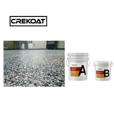 Polyaspartic Dekoracyjna farba epoxy podłogowa bezszwowa płytkowa powłoka epoxy