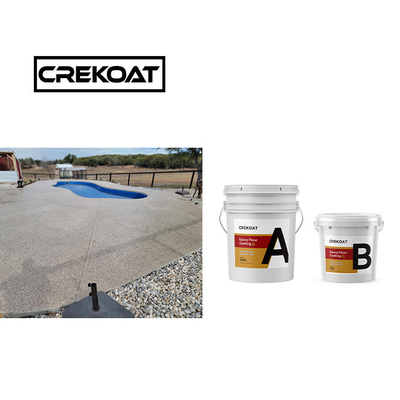 Gładki powłokę podłogową Polyaspartic Polyurea Gloss Polyurea Clear Coat