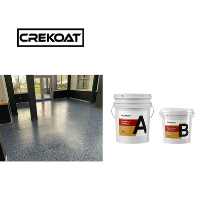 Alifatyczna powłoka podłogowa poliasparatyczna Solid zero VOC Polymer Beton powłoka