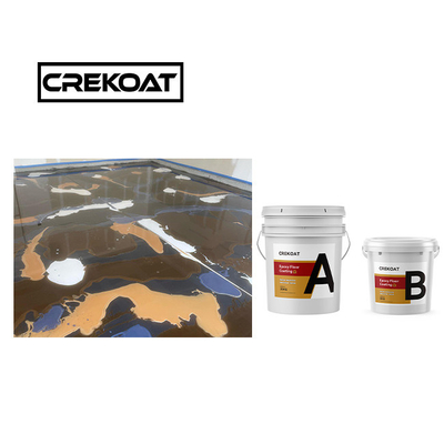 Nacreous High Gloss Metallic Epoxy Floor Coating Egzotyczny wygląd