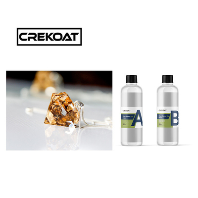Brilliant Deep Pour Clear Epoxy Rigid 2 Part Clear Resin Anti Yellowing dla rzemiosła