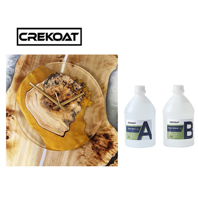 Odlewanie tabliczek rzeki z żywicy epoksydowej Kit Art Clear Epoxy Resin MSDS