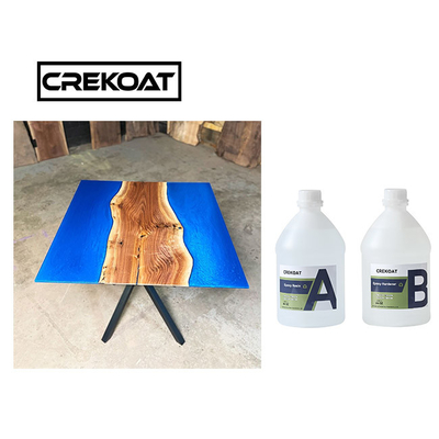 Odlewanie tabliczek rzeki z żywicy epoksydowej Kit Art Clear Epoxy Resin MSDS