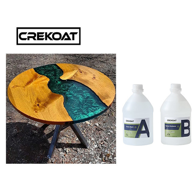 Odlewanie Ultra Clear Deep Pour Epoxy Resin River Table Art Łatwe mieszanie