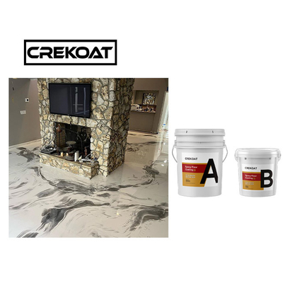 Wytrzymałe metalowe powłoki epoksydowe Countertop wodoodporne UV odporne