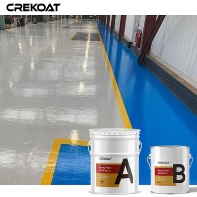 Bezszwowa farba betonowa kolorowa podłogowa Epoxy Resin Flooring Chemikaliów przeciwpoślizgowych