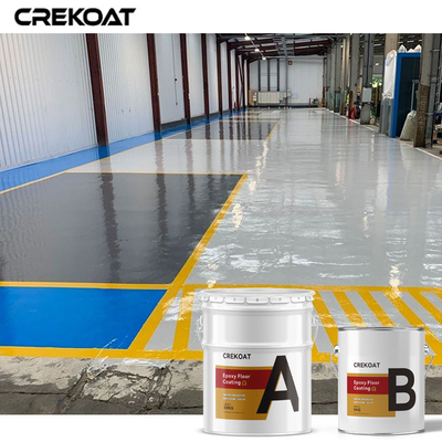 Bezszwowa farba betonowa kolorowa podłogowa Epoxy Resin Flooring Chemikaliów przeciwpoślizgowych