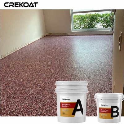 Flake Epoxy Resin Betonowa Farba Przeciwpoślizgowa Ochrona Podłóg Garażowych