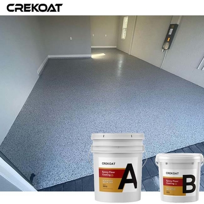 Flake Epoxy Resin Betonowa Farba Przeciwpoślizgowa Ochrona Podłóg Garażowych