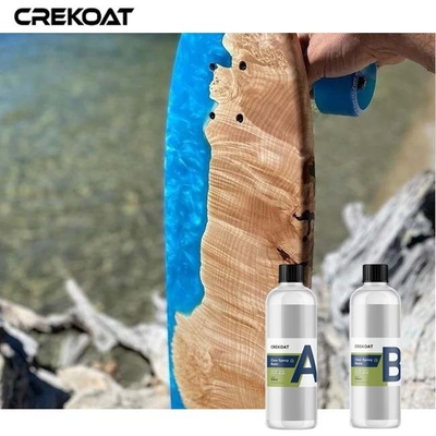 1 gallon Clear Casting Resin Kit Żywica epoksydowa klasy morskiej do stołu