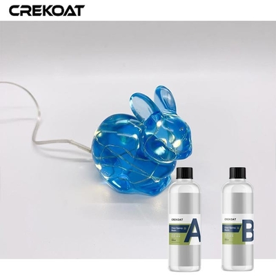 SGS Lack Over Deep Cast Clear Epoxy Composed Of Epoxy Hardener Components (Lak SGS na głęboko odlewany przezroczysty epoksyd składający się z składników twardzących epoksyd)