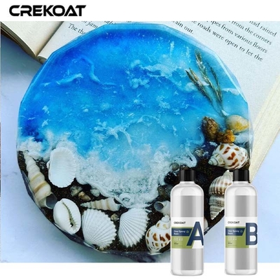 SGS Lack Over Deep Cast Clear Epoxy Composed Of Epoxy Hardener Components (Lak SGS na głęboko odlewany przezroczysty epoksyd składający się z składników twardzących epoksyd)