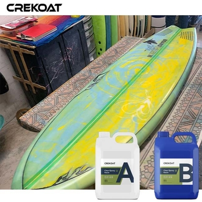 Odporny na promieniowanie UV Epoxy Clear Coat Gęste samoniwelowane płaszcze dla doskonałości