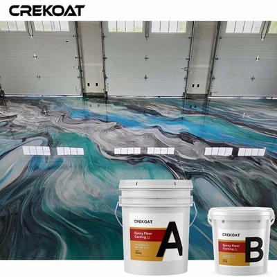 Płynne, samowyraźniające się metalowe powłoki epoxy garażowe Unikalny wygląd 3D