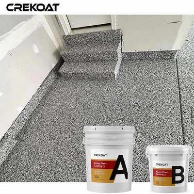 MSDS Epoxy Flake Floor Coating for Concrete Zwiększone bezpieczeństwo wytrzymało ciężkie obciążenia