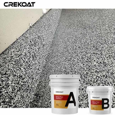 MSDS Epoxy Flake Floor Coating for Concrete Zwiększone bezpieczeństwo wytrzymało ciężkie obciążenia