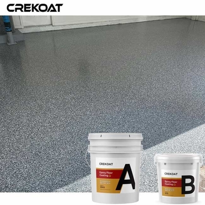 MSDS Epoxy Flake Floor Coating Odporny na zadrapania Łatwy do czyszczenia