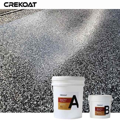 Niski poziom VOC Epoxy Polyaspartic Floor Coating Zwiększona elastyczność i odporność na ścieranie