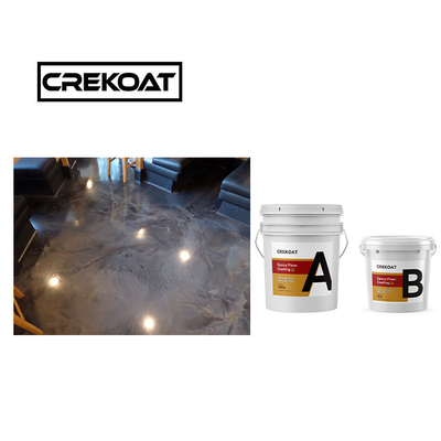 Nacreous High Gloss Metallic Epoxy Floor Coating Egzotyczny wygląd